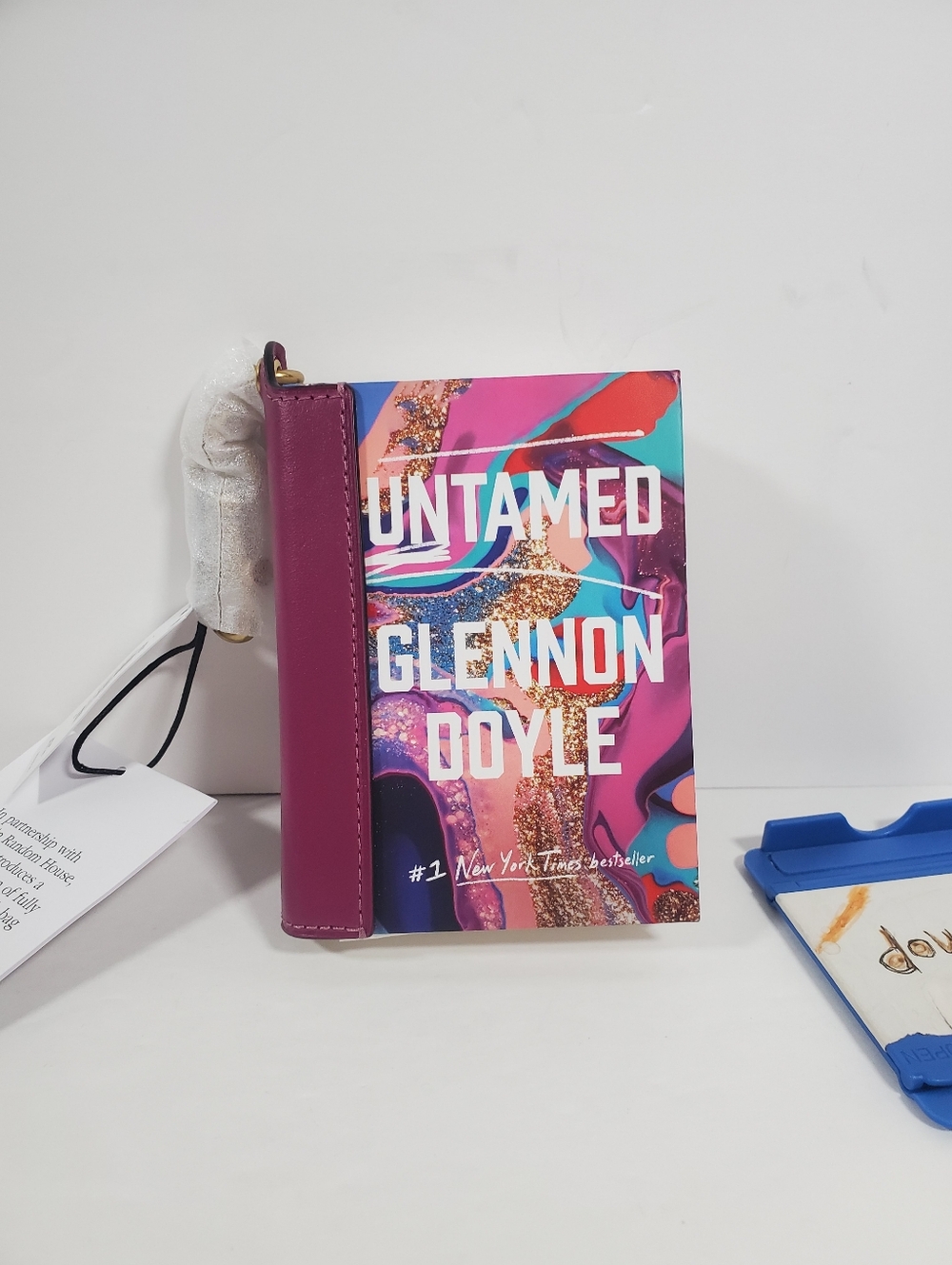 NWT Coach CFK44 Untamed By Glennon Doyle Book Bag Charm